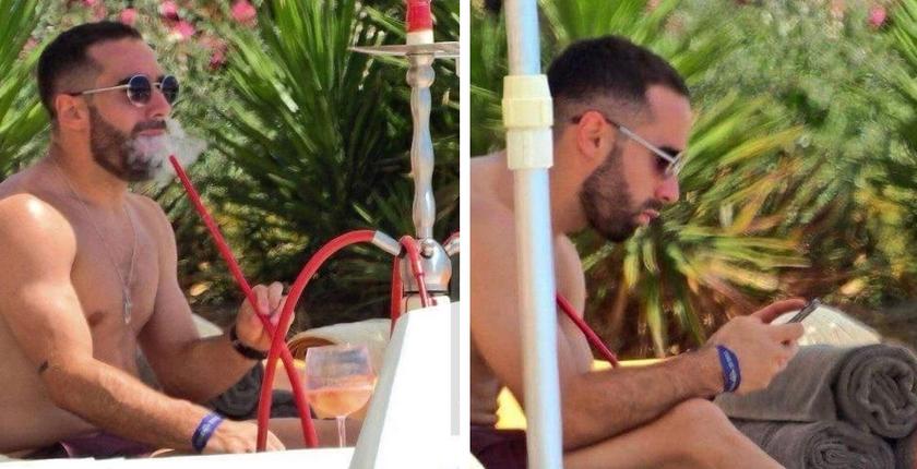 نجما ريال مدريد كارافاخل وأسينيسو في عطلة بمدينة مراكش