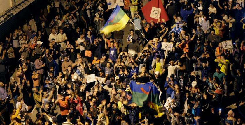 مسيرات احتجاجية بالحسيمة تنديدا بتأييد الأحكام الصادرة في حق معتقلي "الحراك"