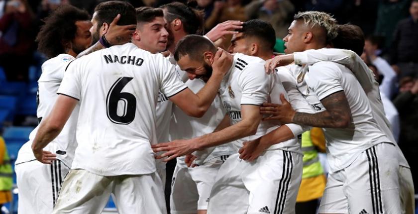 بنزيما ينقذ ريال مدريد من فخ هويسكا فـي الليغا الاسبانية