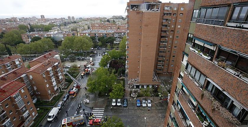 إسبانيا.. إصابات في انفجار للغاز داخل مبنى بمدريد