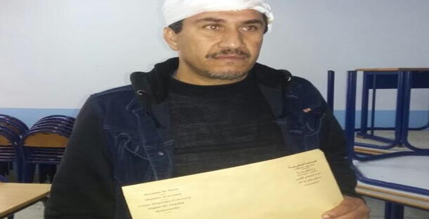  تلميذ يرسل مدير ثانوية إلى المستشفى 