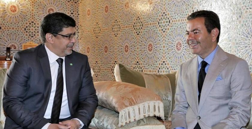 الأمير مولاي رشيد يستقبل مبعوث الرئيس الموريتاني حاملا رسالة إلى جلالة الملك
