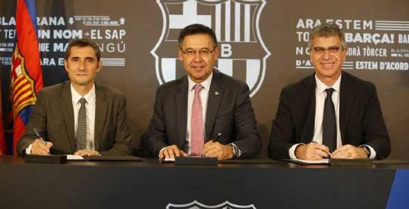 رسميا...برشلونة يعلن تجديد عقد فالفيردي لموسم إضافي