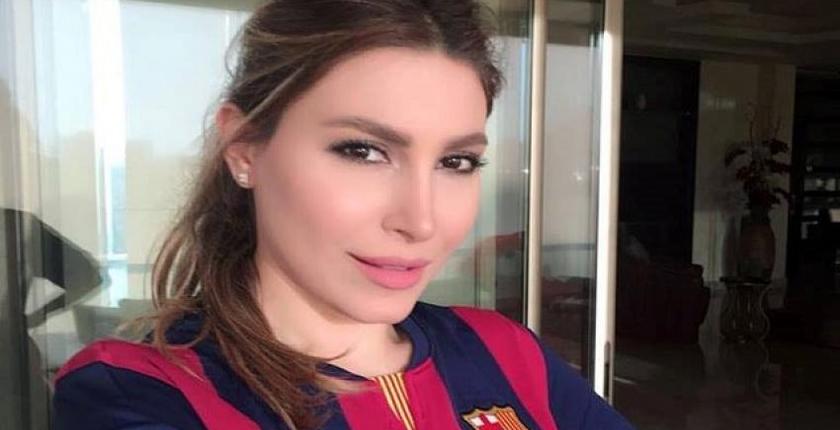 يارا  تحتفل بفوز "برشلونة"  على طريقتها الخاصة 