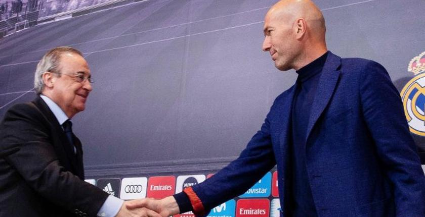 زين الدين زيدان يعود لتدريب ريال مدريد