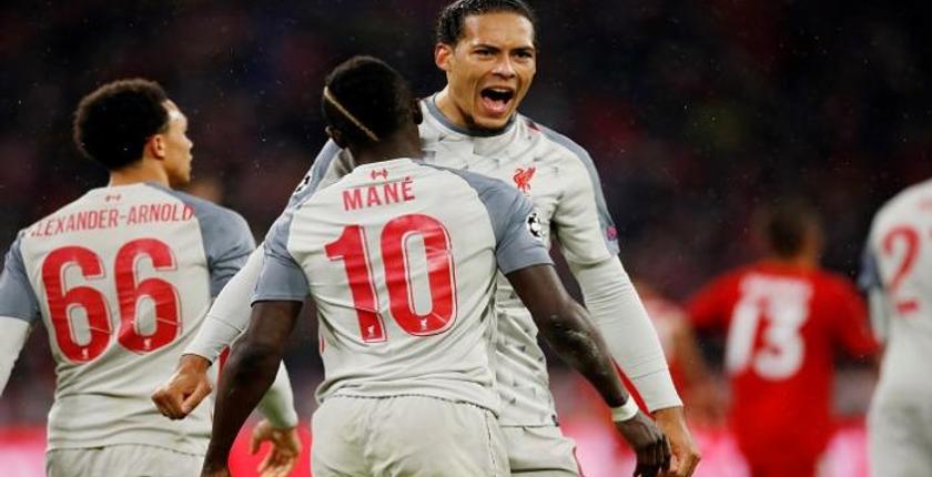 ليفربول يتأهل لربع نهائي الأبطال بثلاثية في مرمى البايرن