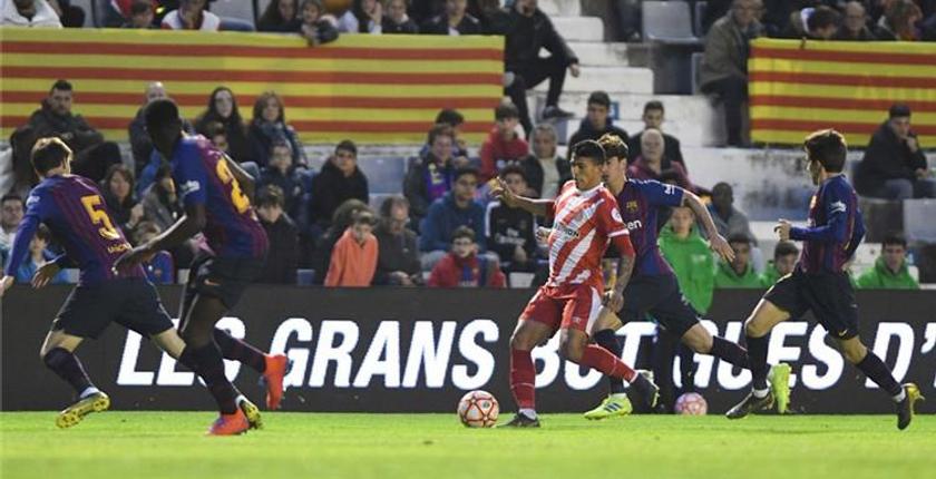 جيرونا يفوز على برشلونة ويتوج بكأس السوبر الكتالوني