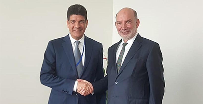 M. Bakkoury s'entretient à New York avec l’Envoyé spécial de l’ONU pour le Sommet sur l’action pour le climat