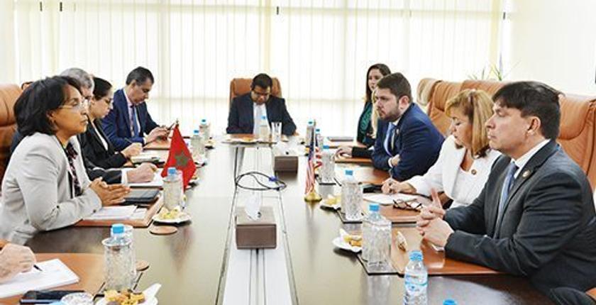 بوستة تبحث مع أعضاء بالكونغرس الأمريكي سبل تقوية العلاقات بين البلدين