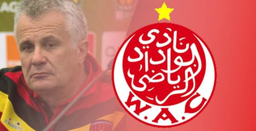 الوداد البيضاوي يتوصل لاتفاق مع المدرب الصربي زوران مانولوفيتش