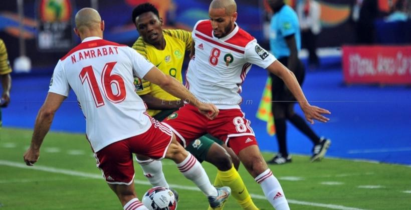 المنتخب المغربي يؤمن صدارة المجموعة الرابعة بالفوز على جنوب افريقيا