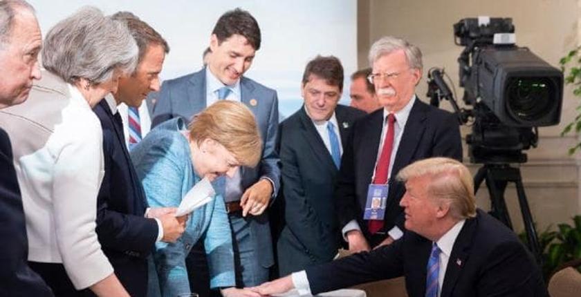 ترامب في قمة G7: "الأوروبيون مفاوضون صارمون لكنني أحترمهم مثل الصينيين"