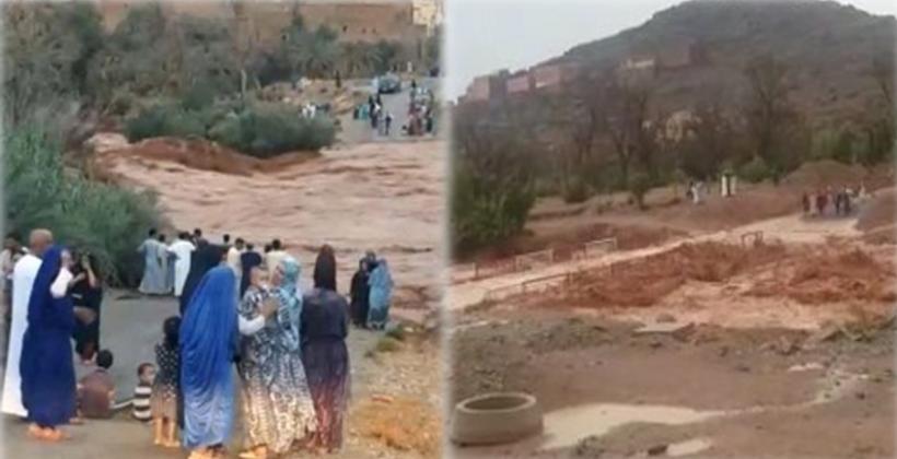 فيضان طاطا..السلطات تفتح مراكز تربوية لإيواء 200 شخص