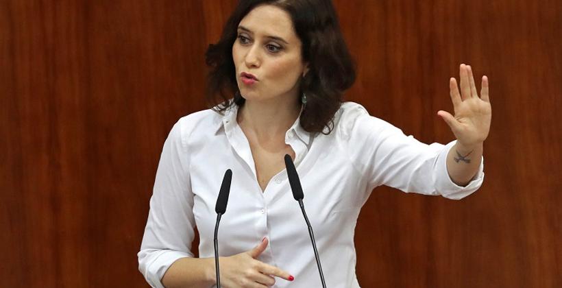Isabel Diaz à la tête du gouvernement madrilène