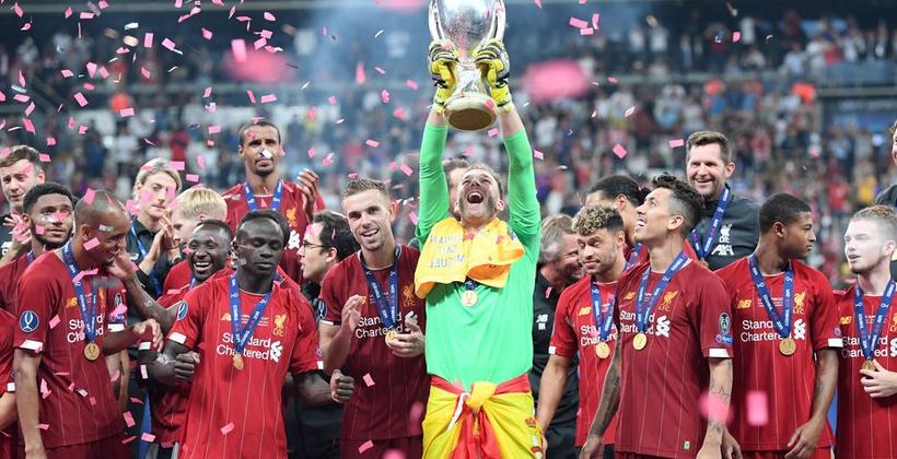 ليفربول بطلا للسوبر الأوروبي للمرة الرابعة في تاريخه