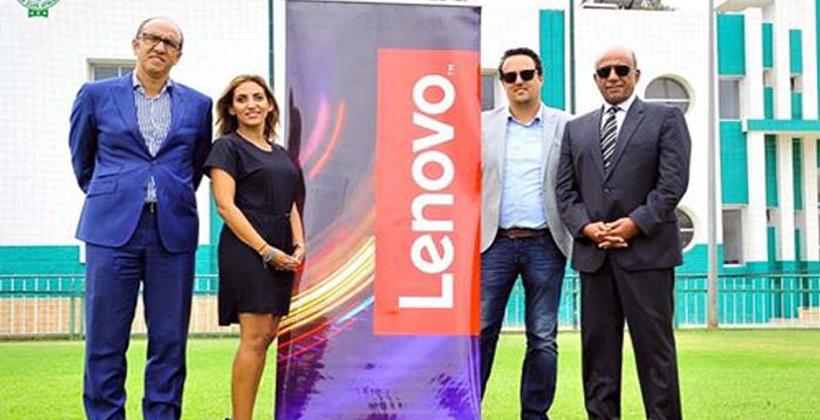 الرجاء يبرم اتفاقية شراكة مع شركة Lenovo العالمية