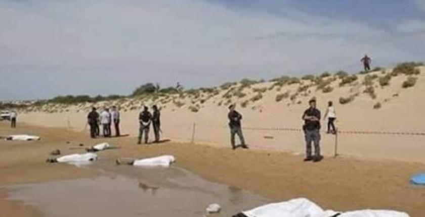 البحر يلفظ جثت 7 مهاجرين سريين مغاربة بشاطئ عين حرودة