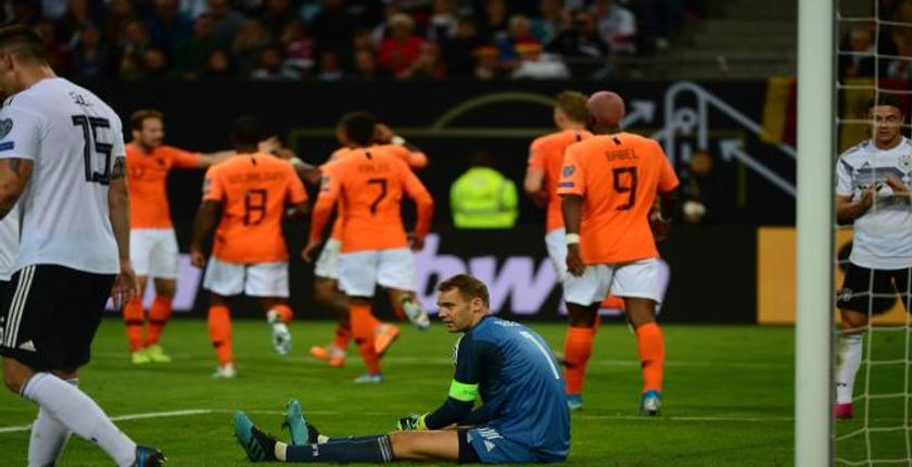 رباعية هولندية تصعق الألمان في صدام مثير بتصفيات يورو 2020
