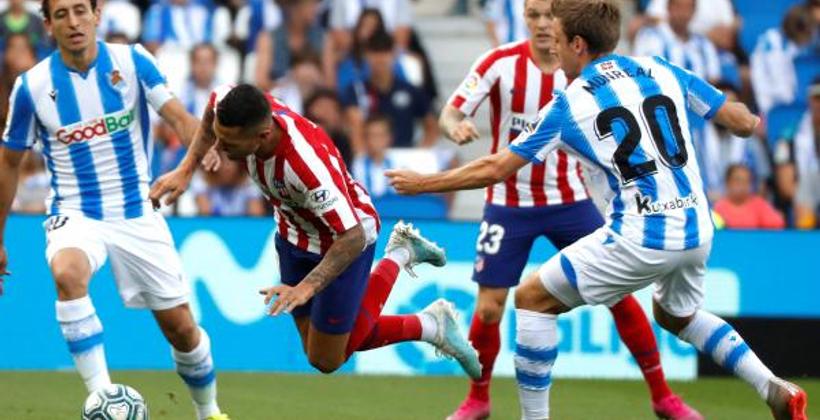 ريال سوسيداد يوقف قطار أتلتيكو مدريد في الدوري الإسباني