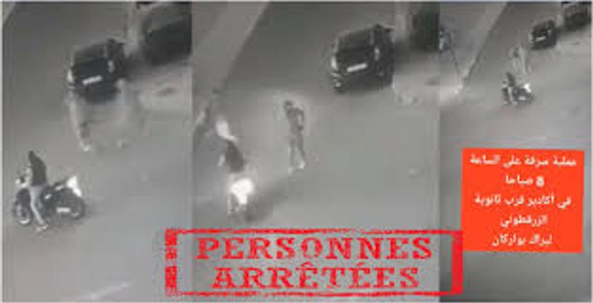 توقيف جانحين ظهرا في شريط فيديو يعتديان على شخص بأكادير