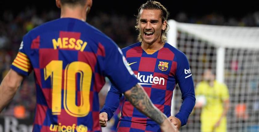 ميسي يقود برشلونة إلى اكتساح مايوركا بخماسية