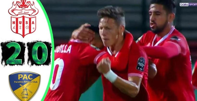 كأس الكونفدرالية .. حسنية أكادير يعود بفوز مهم من الجزائر ويعزز مركزه في الصدارة
