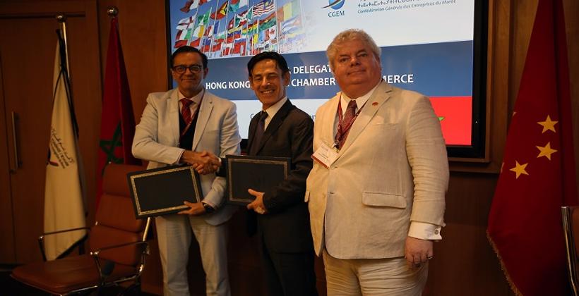 La CGEM et la Chambre générale de commerce de Hong Kong renforcent leur coopération