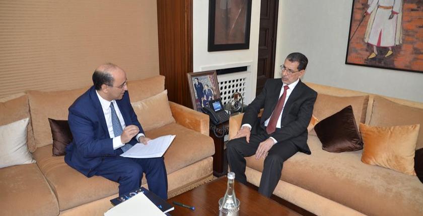 العثماني يتوصل بتقرير أنشطة هيئة مراقبة التأمينات والإحتياط الإجتماعي