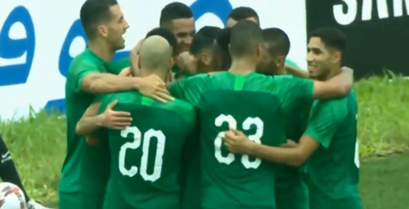 المنتخب المغربي ينهي الشوط الأول أمام بوروندي بهدفين للاشئ