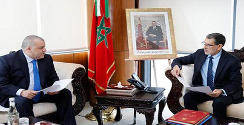 بالتفاصيل.. العثماني يتلقى تقرير هيئة مكافحة غسيل الأموال