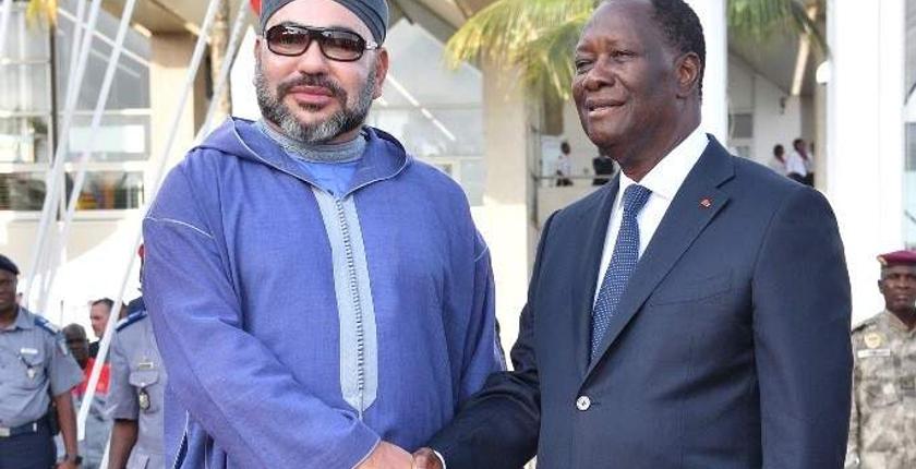 جلالة الملك يقوم بزيارة خاصة إلى أبيدجان