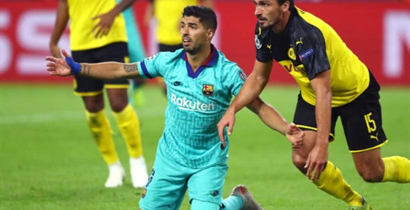 برشلونة يستضيف بوروسيا دورتموند في قمة ليلة الأبطال