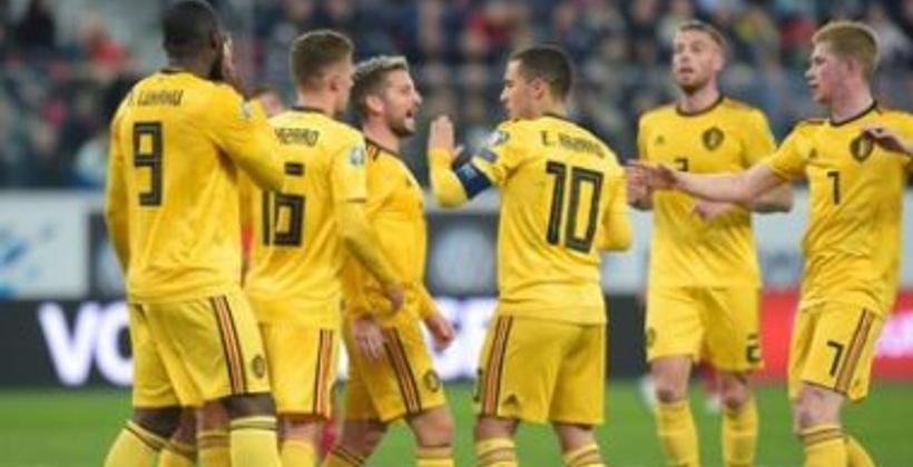 بلجيكا تكتسح روسيا برباعية في تصفيات كأس أوروبا 2020