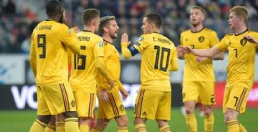 بلجيكا تكتسح روسيا برباعية في تصفيات كأس أوروبا 2020