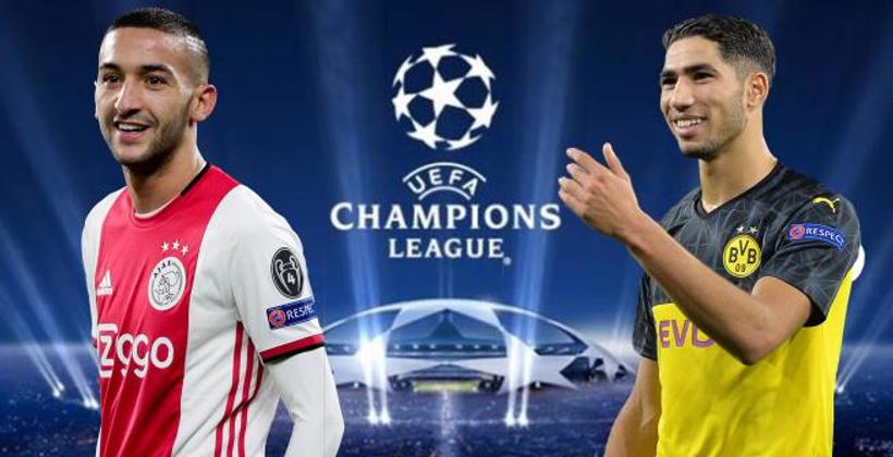 زياش وحكيمي على رأس التشكيلة المثالية لدوري أبطال أروبا