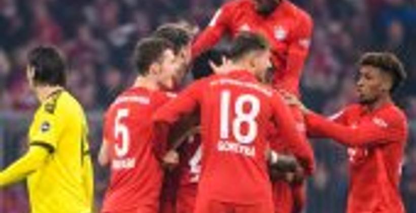 البايرن يحسم كلاسيكو ألمانيا برباعية في مرمى دورتموند
