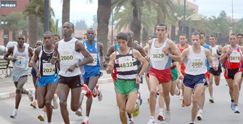 مشاركة 9000 عداء ينتمون لأزيد من 60 دولة في ماراطون مراكش الدولي