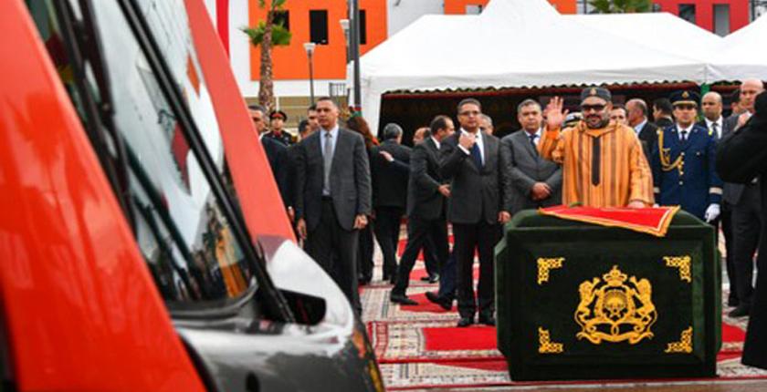 جلالة الملك محمد السادس يعطي انطلاقة الخط الثاني لترامواي البيضاء