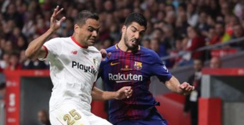 برشلونة يحل ضيفا ثقيلا على إشبيلية في كأس ملك إسبانيا 