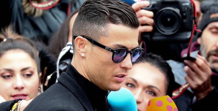 كريستيانو رونالدو يقف أمام القضاء في مدريد
