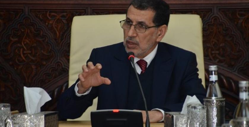 العثماني يدعو كافة أعضاء حكومته إلى مضاعفة الجهود في 2019