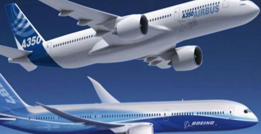 شركة "Boeing" تتفوق على منافستها "Airbus" في تسليم الطائرات التجارية