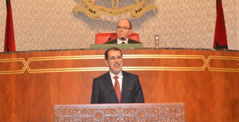 "العثماني" يجيب يوم غد الثلاثاء على أسئلة المستشارين حول السياسات العمومية