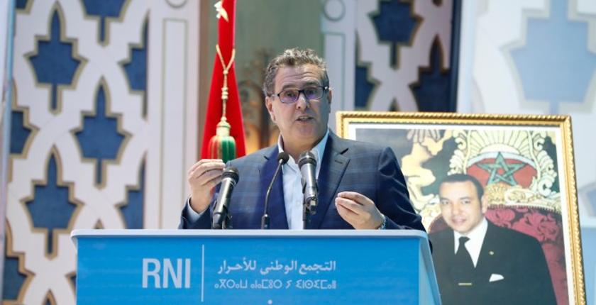 أخنوش: "السياسة هي أخلاق والتزام ووسيلة للتجاوب مع تطلعات المواطنين"