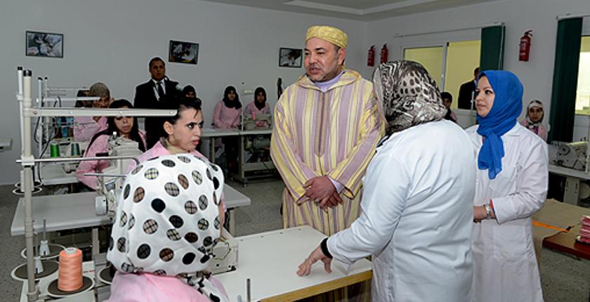 صحيفة فرنسية تبرز النموذج الجديد للتنمية البشرية التي أطلقها جلالة الملك