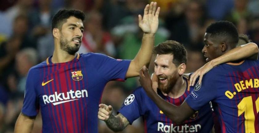 برشلونة يواجه إشبيلية بالقوة الضاربة