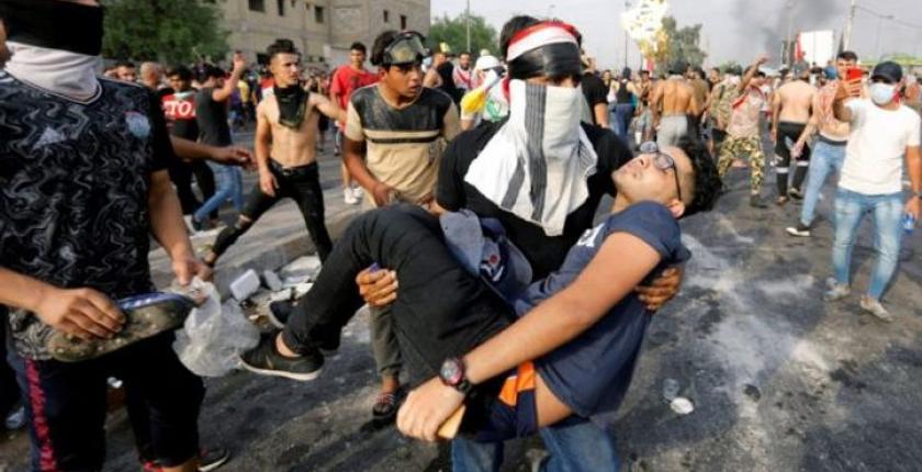 ارتفاع عدد ضحايا التظاهرات في العراق إلى 113 قتيلا 