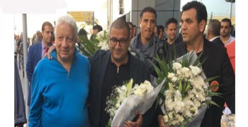 استقبال حافل لبعثة نهضة بركان في القاهرة