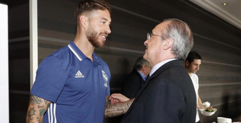 رئيس ريال مدريد يتحدث عن رحيل راموس إلى الدوري الصيني