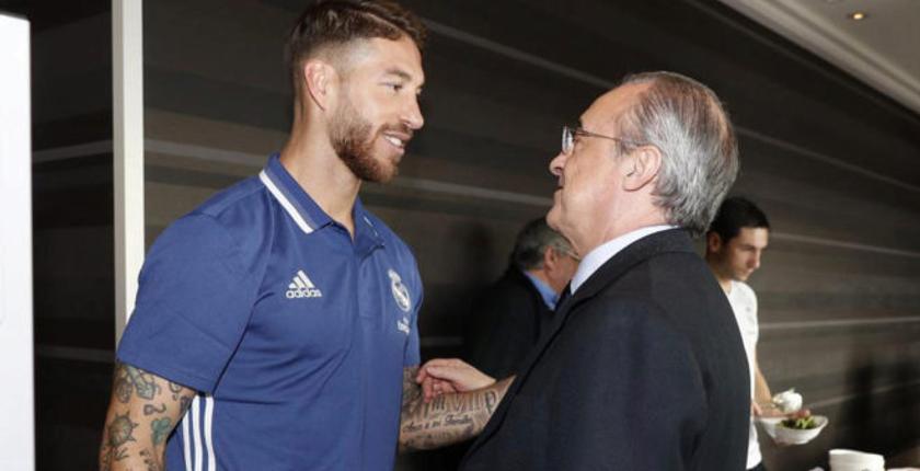 رئيس ريال مدريد يتحدث عن رحيل راموس إلى الدوري الصيني